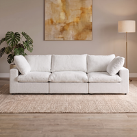 3 Piece Cloud in White