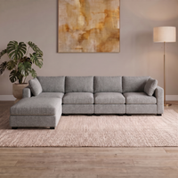 5 Piece Nest in Light Grey