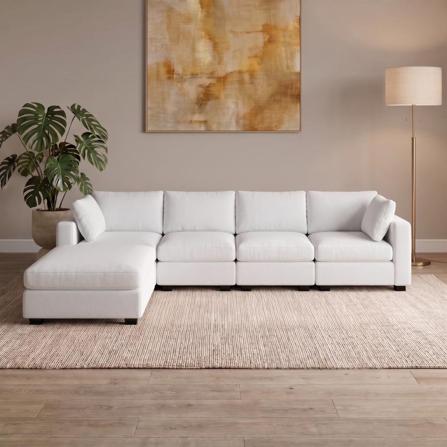 5 Piece Nest in White