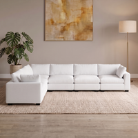 6 Piece Corner in White