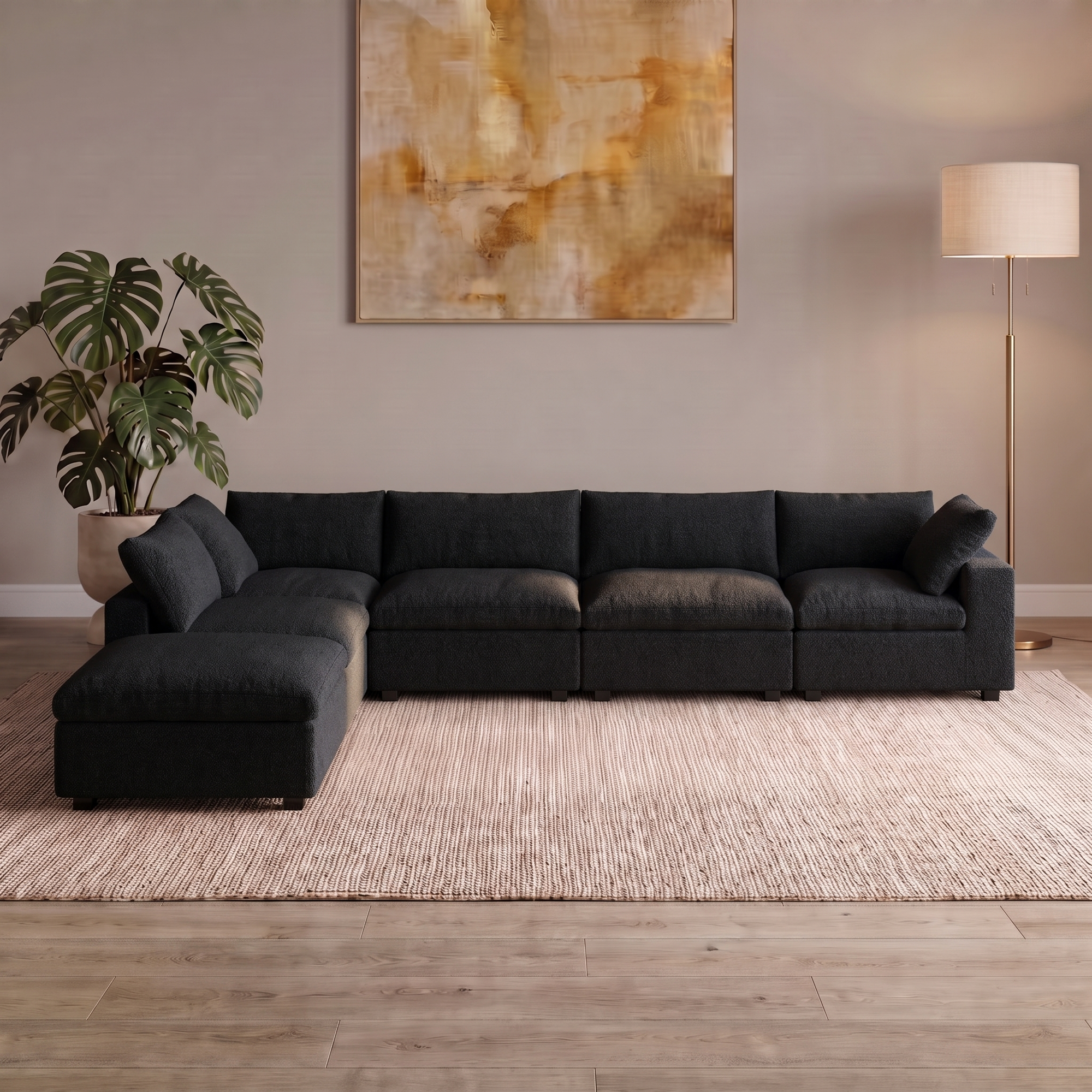 6 Piece Nest in Black