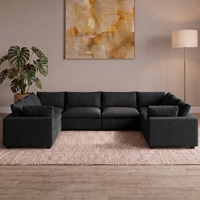 8 Piece Corner in Black